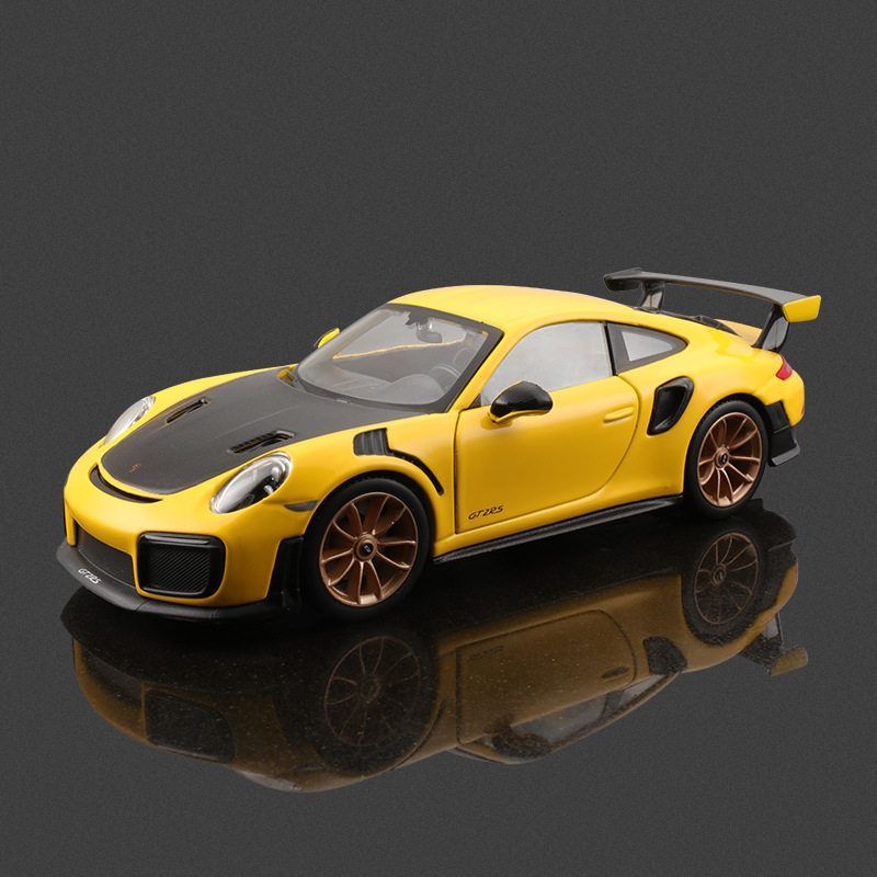 Maisto美驰图1:24保时捷911GT2合金车模仿真汽车模型摆件男生玩具