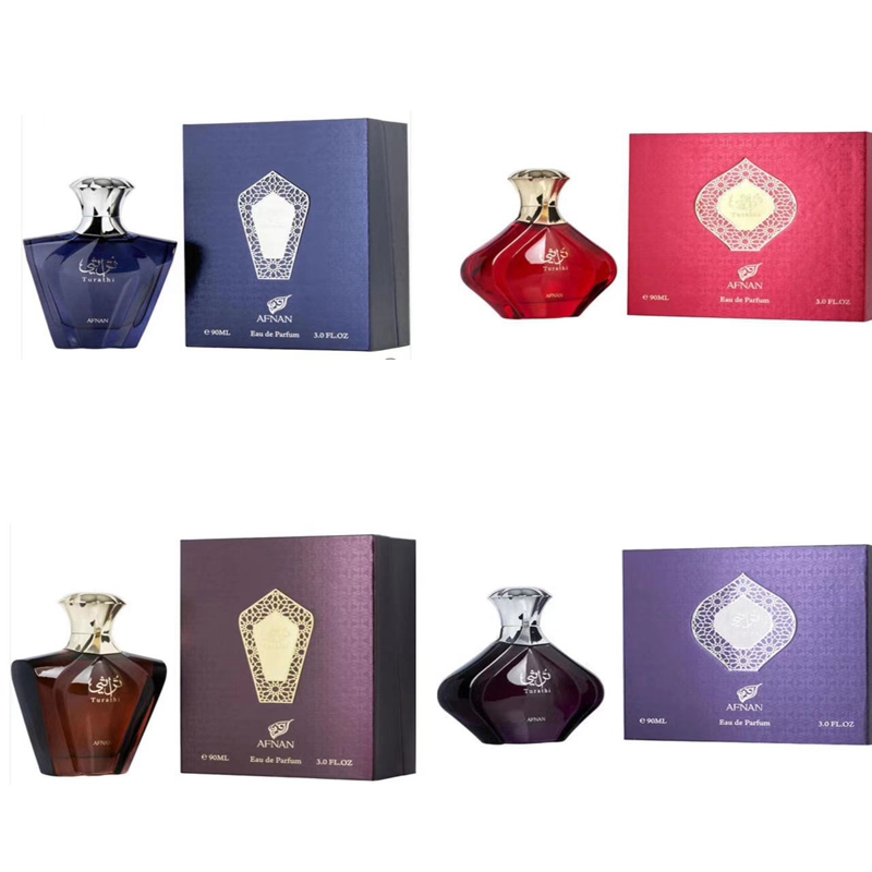 Afnan Perfumes Turathi Blue男士香水 BROWN RED PURPLE