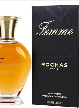 美国购 Rochas罗莎Rochas Femme 罗莎女士香水 EDT 100ml