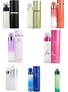 PERRY ELLIS 派瑞艾磊仕 白色/粉色/紫色/珊瑚 绿色 360度香水