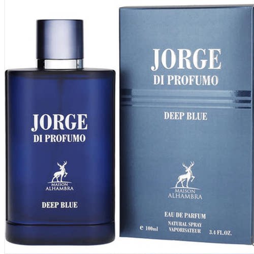 美国购 Maison Alhambra  JORGE DI PROFUMO DEEP BLUE男士香水