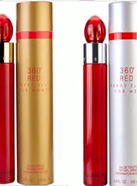 美国购 PERRY ELLIS 派瑞艾磊仕 红色360度男士女士香水