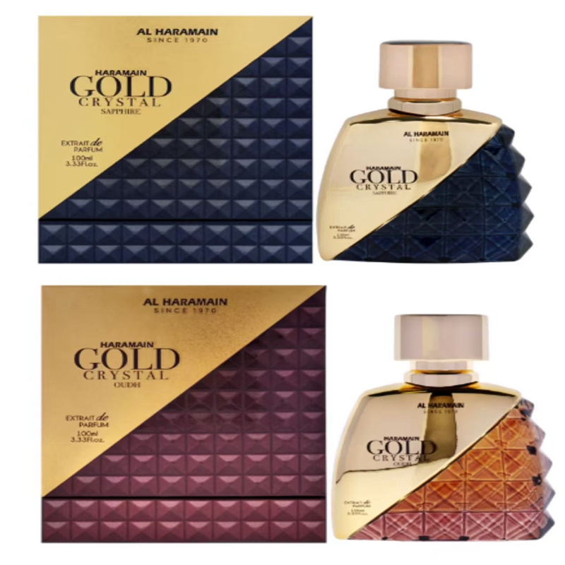 Al Haramain 哈拉曼 Gold crystal oudh 男士香水 sapphire
