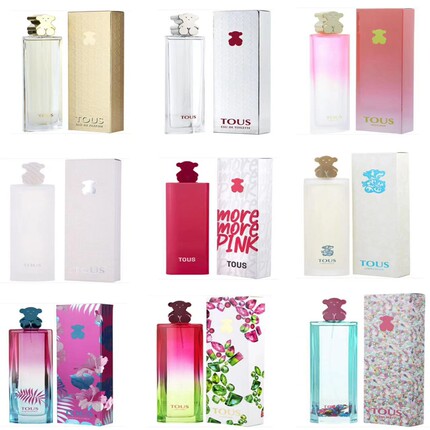 TOUS 桃丝熊 经典女士香水香钻力量你好小姐More Pink 霓虹糖悠情