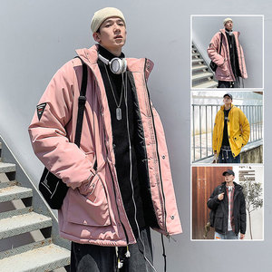 2020工装棉衣男 印花贴标 棉服外套立领棉袄男 MY39-P70-控98图片
