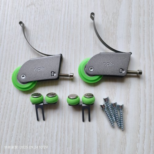 衣柜移门轮子欧派克opk经典1号好轴承滑轮推拉门壁柜门上下滚轮