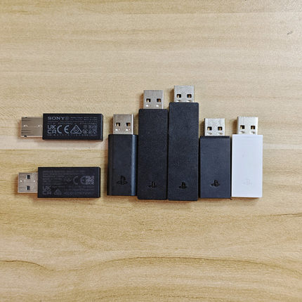 索尼SONY PlayStation PS3 PS4 PS5 无线耳机接收器适配器