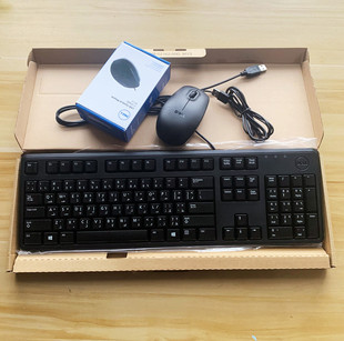 KB212 USB有线台式 8120 键盘巧克力按键KB216 戴尔键盘DELL