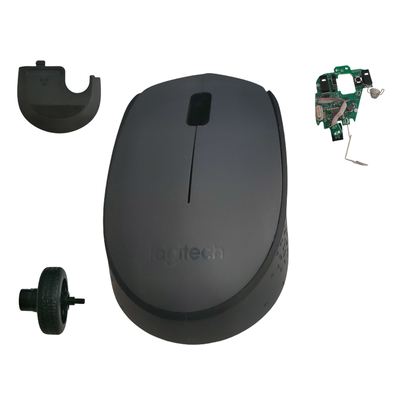 原装罗技m170无线鼠标外壳主板滚轮电池后盖维修配件
