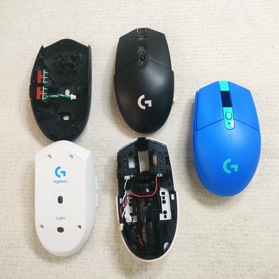全新Logitech罗技G304/G305无线办公鼠标配件外壳鼠标壳电池盖
