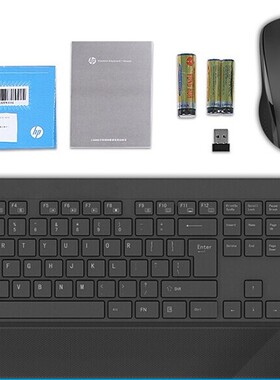 HP/惠普 cs900无线键盘鼠标套装家用办公键盘鼠标套装键鼠usb静音