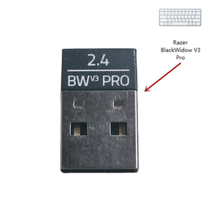雷蛇Razer原装黑寡妇蜘蛛V3 Pro无线机械键盘USB接收器适配器