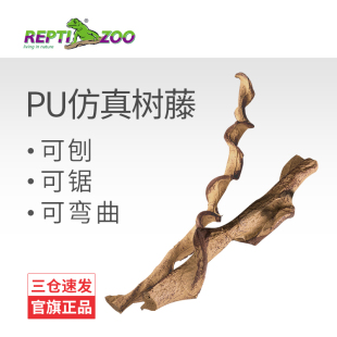 reptizoo爬虫攀爬藤条树藤变色龙绿鬣守宫睫角蜘蜴树蛙爬虫造景