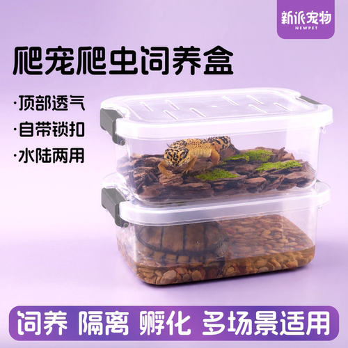 新派宠物爬宠透气饲养盒隔离盒