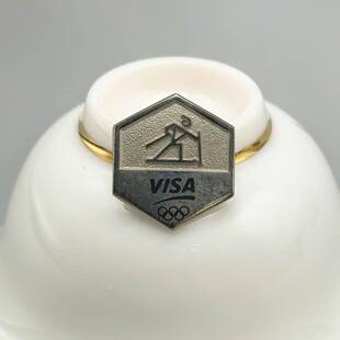 盐湖城冬季奥运会徽章冰球 花样滑冰 美国冰雪协会徽章 环卫车章