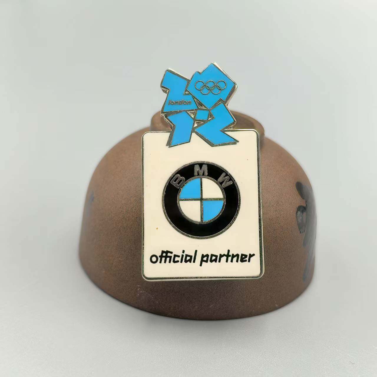 伦敦奥运会赞助商宝马下午茶徽章 警察徽章 吉祥物曼德维尔徽章