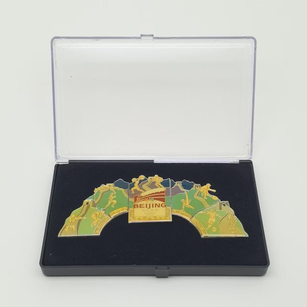 2008年北京奥运会媒体徽章套装 NBC运动项目徽章套装 奥运会徽章