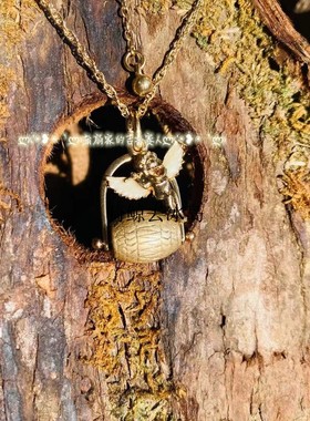 蒲扇家的吉普赛人古金埃及项链