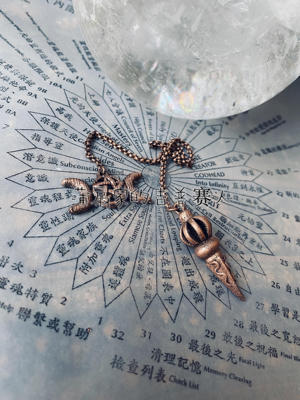 psj吉普赛 大天使 美国定制 srt汉尼尔金属灵摆 吊坠 欧美灵摆