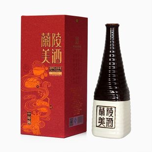 黄酒12度兰陵美酒十年陈1山东特产半甜特型黄酒中华老字号