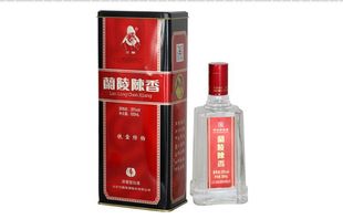 39度兰陵陈香500ml*6瓶铁盒陈香山东纯粮优级浓香白酒中华老字号