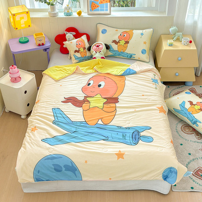 可爱星星人儿童空调被海绵宝宝