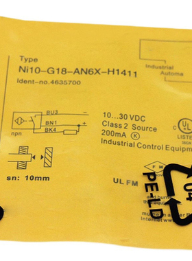图尔克型传感器NI10-G18 M18-AN6X-H1411/AP6X-H1141质量保证