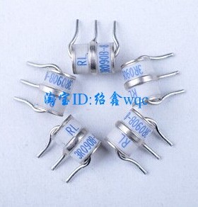 陶瓷气体放电管 防雷管 3R075TB-8 3R075 3个脚 8*10 75V 10KA