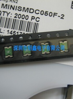 自恢复保险丝MINISMDC050F-2,1812 050,1812 500MA,1812 0.5A