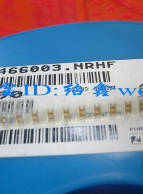 力特保险丝0466.125NRHF 1206 125MA 125V LF 原装正品 466.125