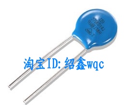 压敏电阻14D102K MOV 插件 直径14MM 1000V 14K102 现货供应