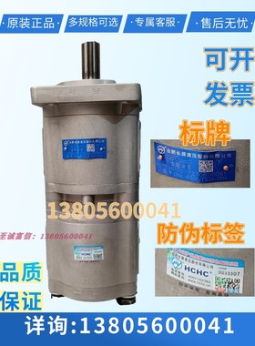 HCHC合肥长源液压齿轮油泵 CBQL-F532/F532-CFH 双联泵 高压油泵