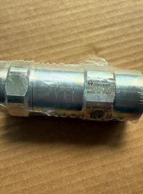 Oleoweb 意大利进口液压 VRPE120 液控单向阀 管式液压阀接口螺纹