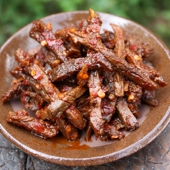 自贡特产无添加 五香麻辣卤肉类零食下酒菜 50g小包装 冷吃牛肉干