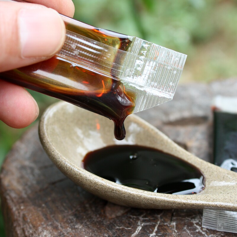 原味黑糖膏 液体红糖酱 纯甘蔗汁熬制 糍粑甜品调味烘焙冲饮泡水