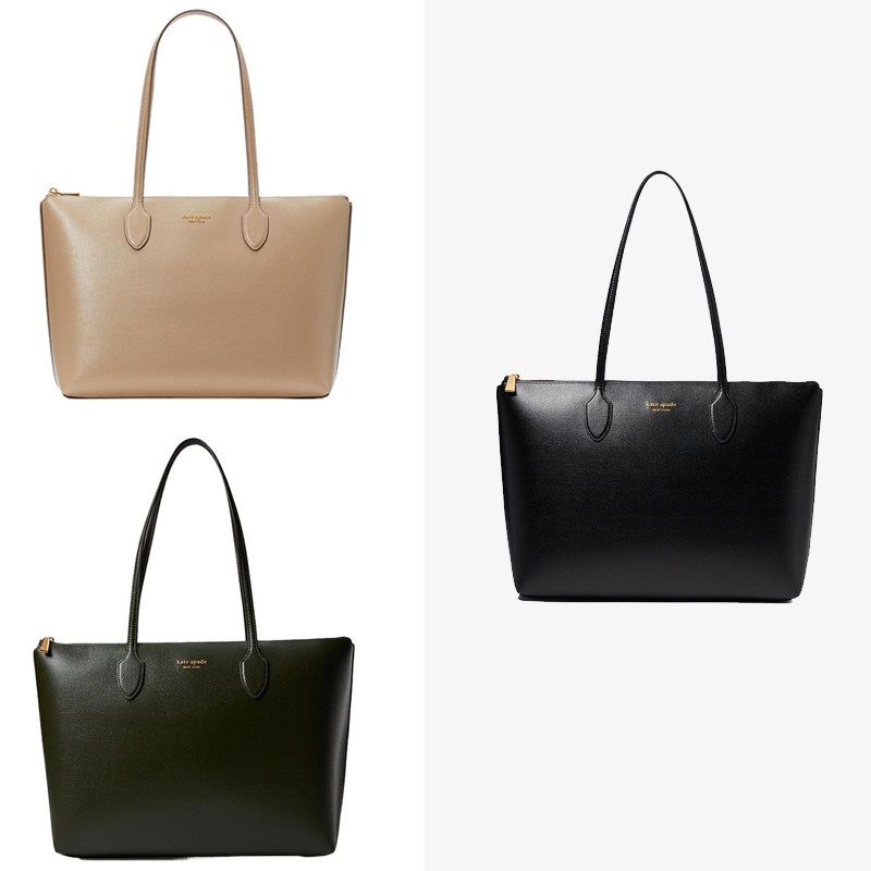 katespade大号拉链托特包多收纳