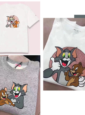 Kate Spade凯特丝蓓JERRY白色短袖TOM印花T恤长袖圆领卫衣卡通KS