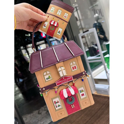 katespade立体3D玩具店异型包KS