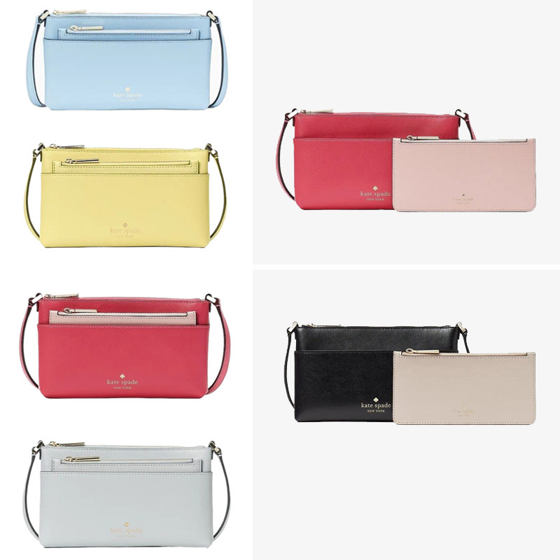 katespade卡包斜挎二合一信封包