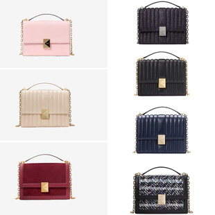 beer同款 2025全新DECO系列绗竖纹缝链条包Madison spade Kate