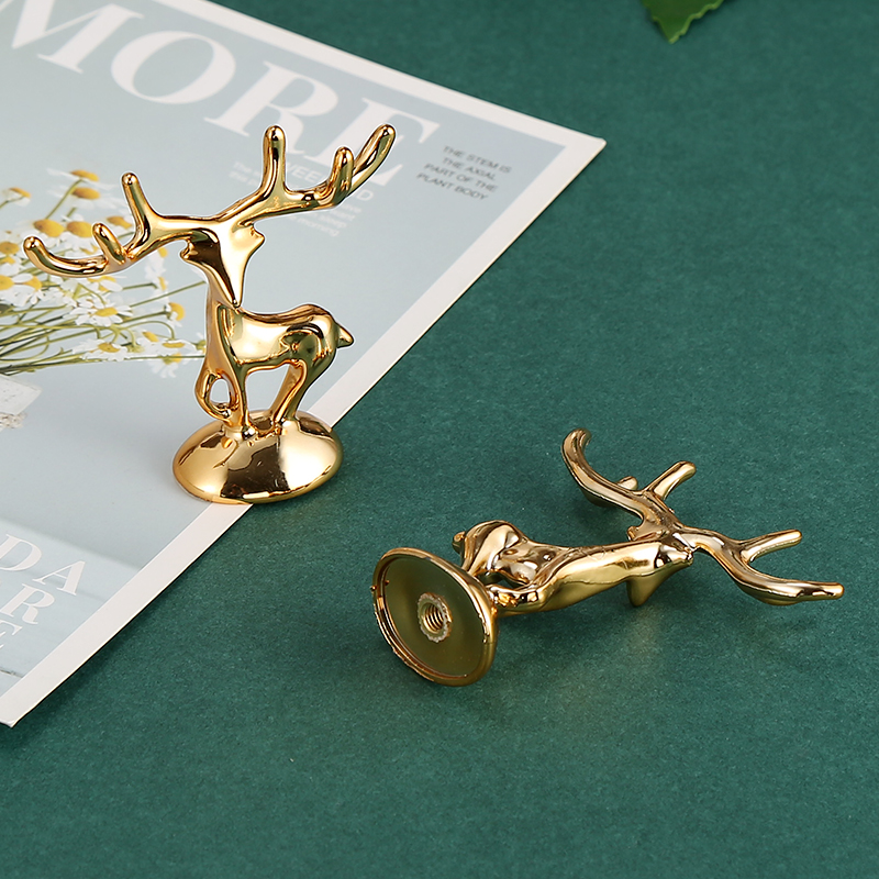 diy手工配件小鹿盖子提手