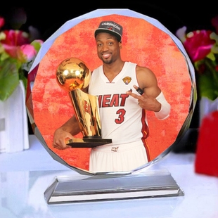 韦德周边摆件热火纪念品人偶公仔手办男生朋友同学篮球迷生日礼物