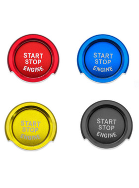 适用于宝马1234系3GTX1 E90 E92 E93一键启动装饰圈盖 铝圈保护盖