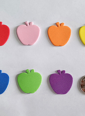 全部红色小苹果贴纸幼儿园奖励贴 贴纸儿童奖励贴纸 小红花贴贴纸