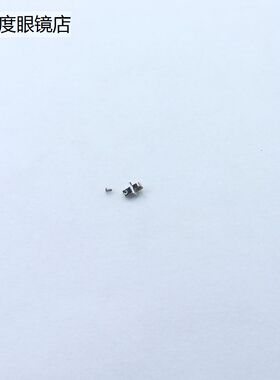 眼镜腿配件桩头合页铰链58048单牙厚2.03mm方榫宽3.05厚1.43mm