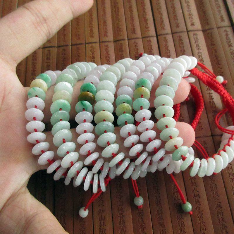 保真 平安扣手链8-9MM天然翡翠玉A货翡翠玉21012平平安安手链,珠宝/钻石/翡翠,手链/手串,淘宝优惠券,粉丝福利购,淘宝优惠卷