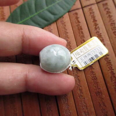 保真顶珠桶珠路路通小吊坠75711小个实物拍图缅甸玉天然A货翡翠玉