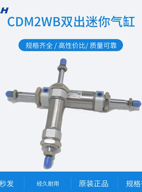 双出型CDM2WB20/25/32/40/25/40/50/75/100/125/150/200迷你缸