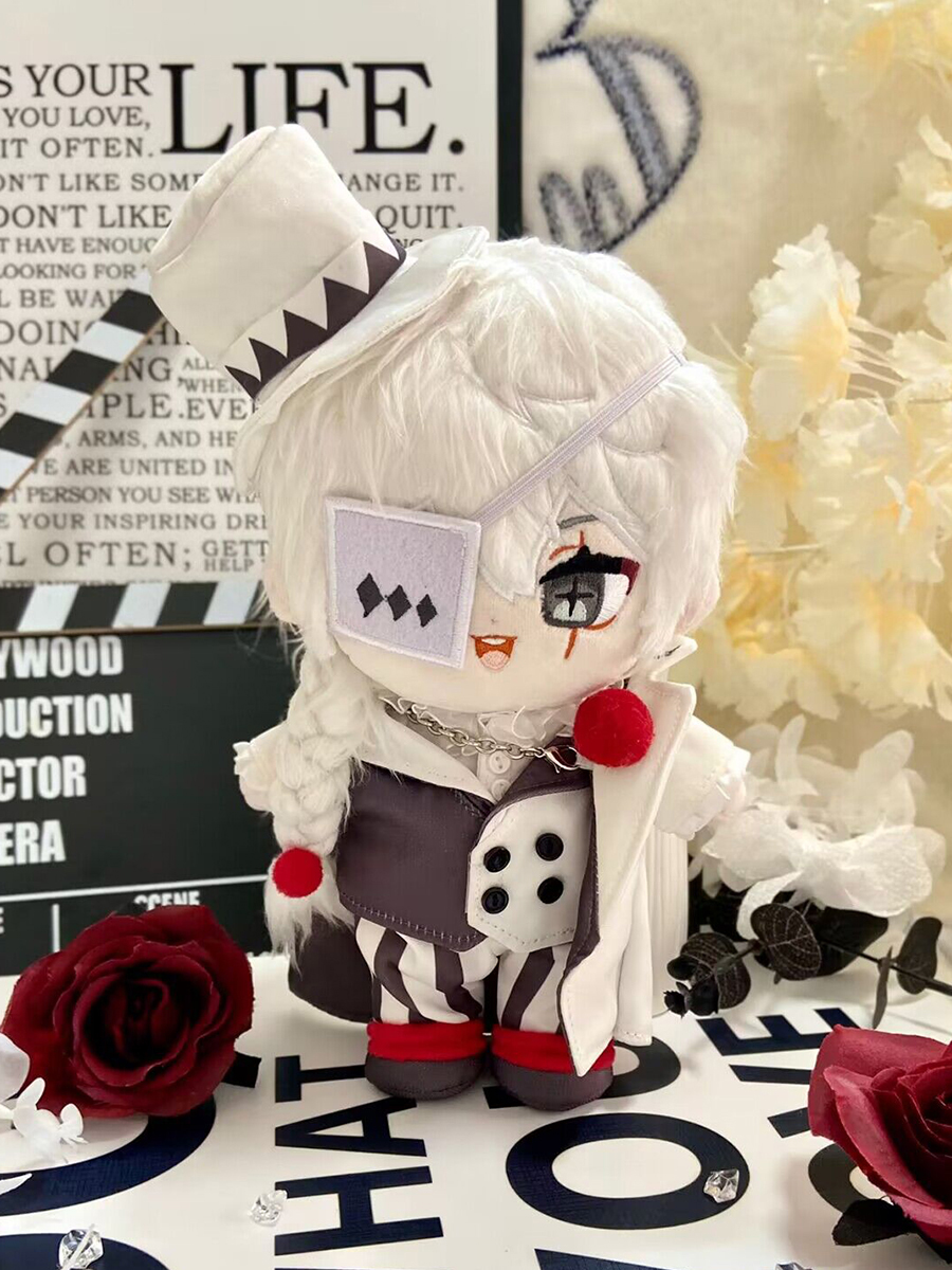 thumbnail for Bungo Stray Dogs Gogol Doll Anime Peripheral Cotton Dress Up Doll Two-dimensional Cute Plush Doll Gift