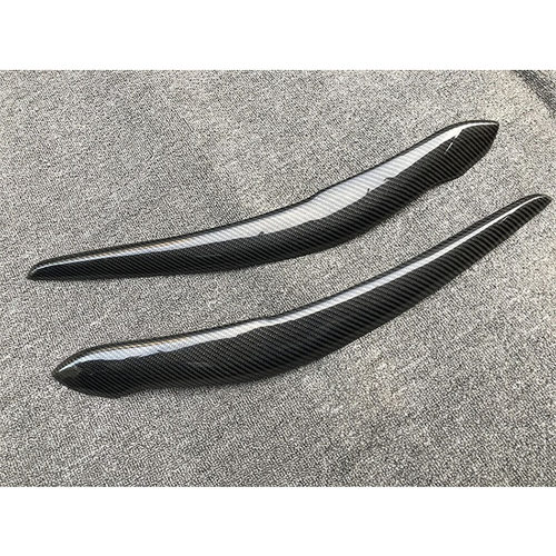 宝马1系F20改装碳纤维灯眉